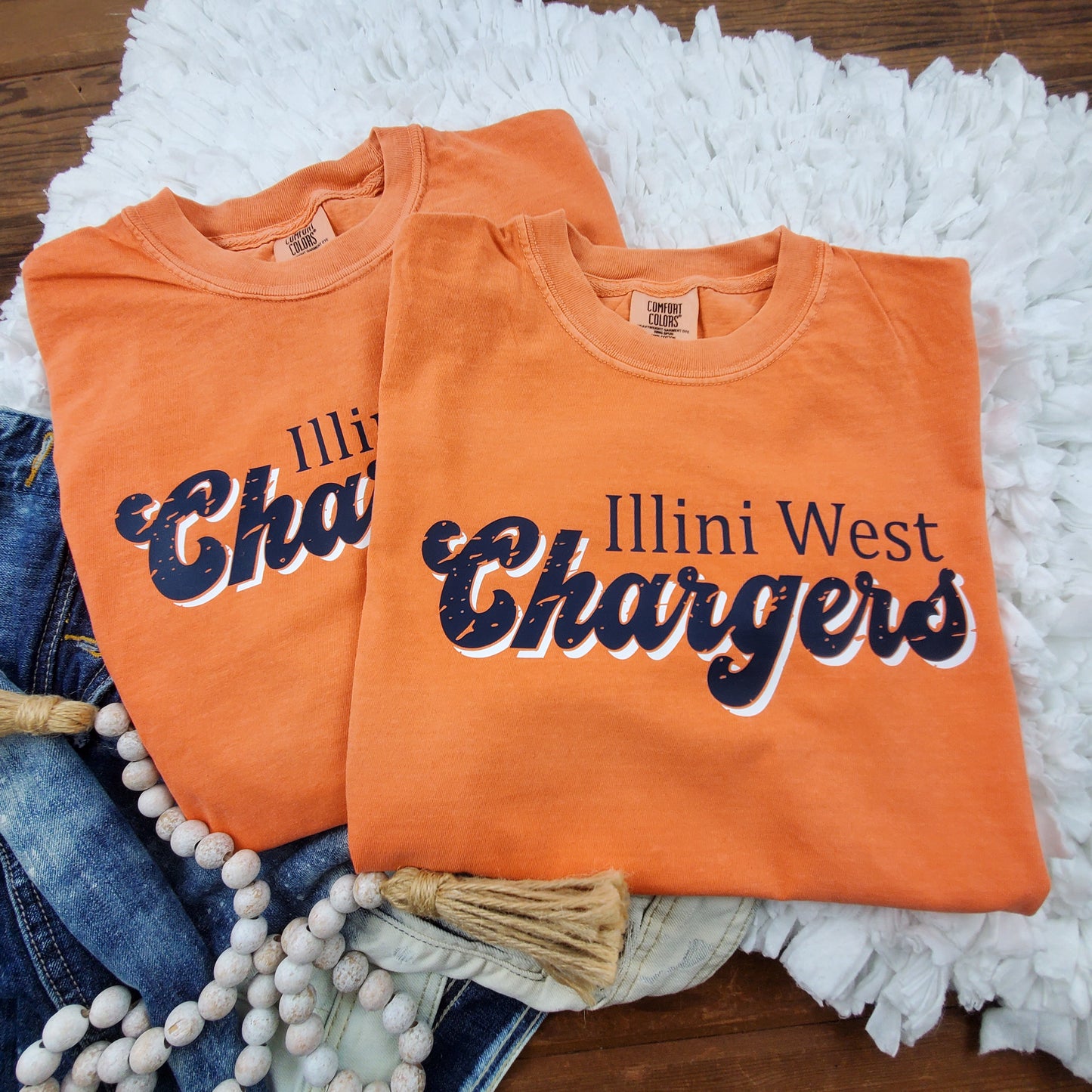 Illini West distressed