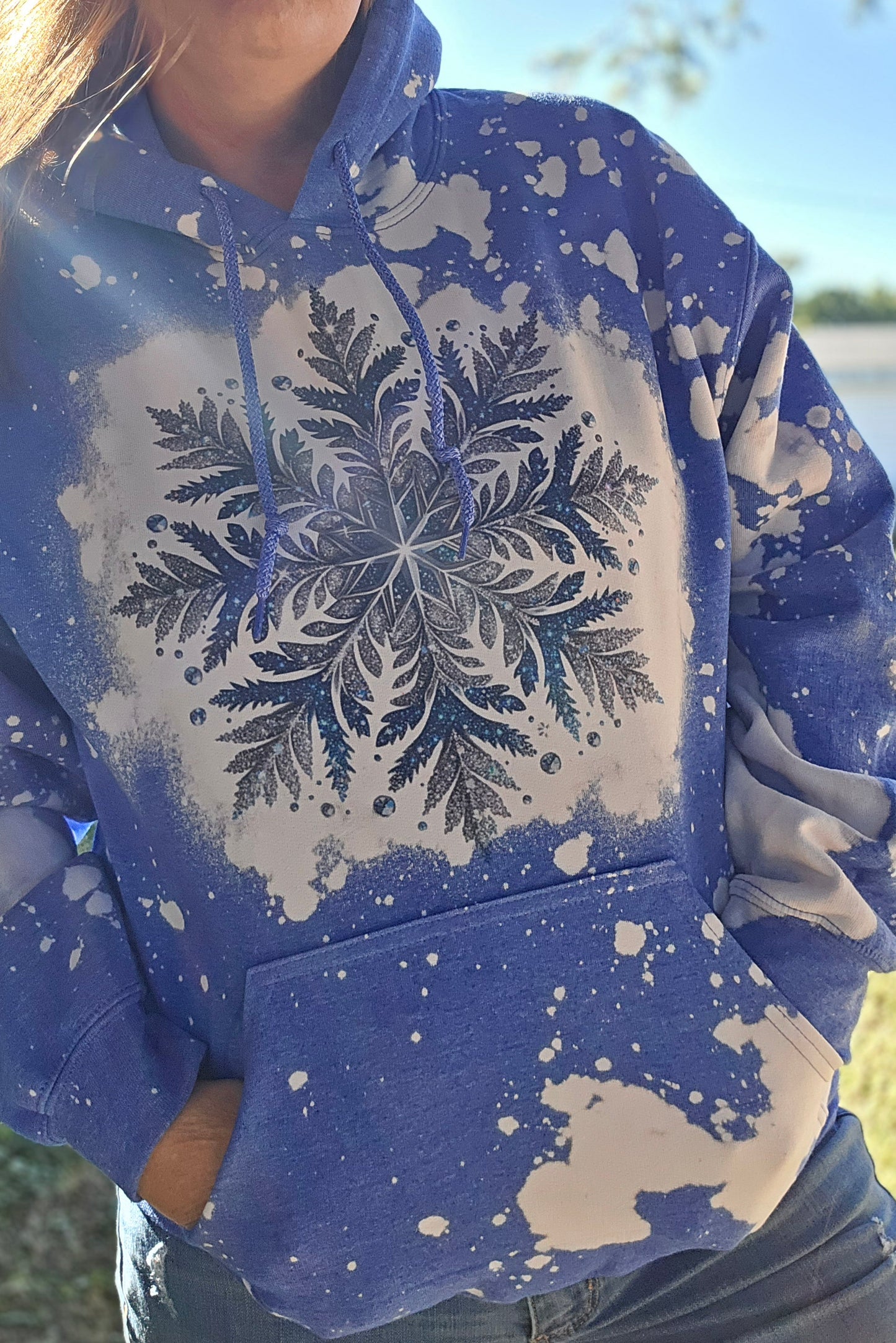 Snowflake bleached