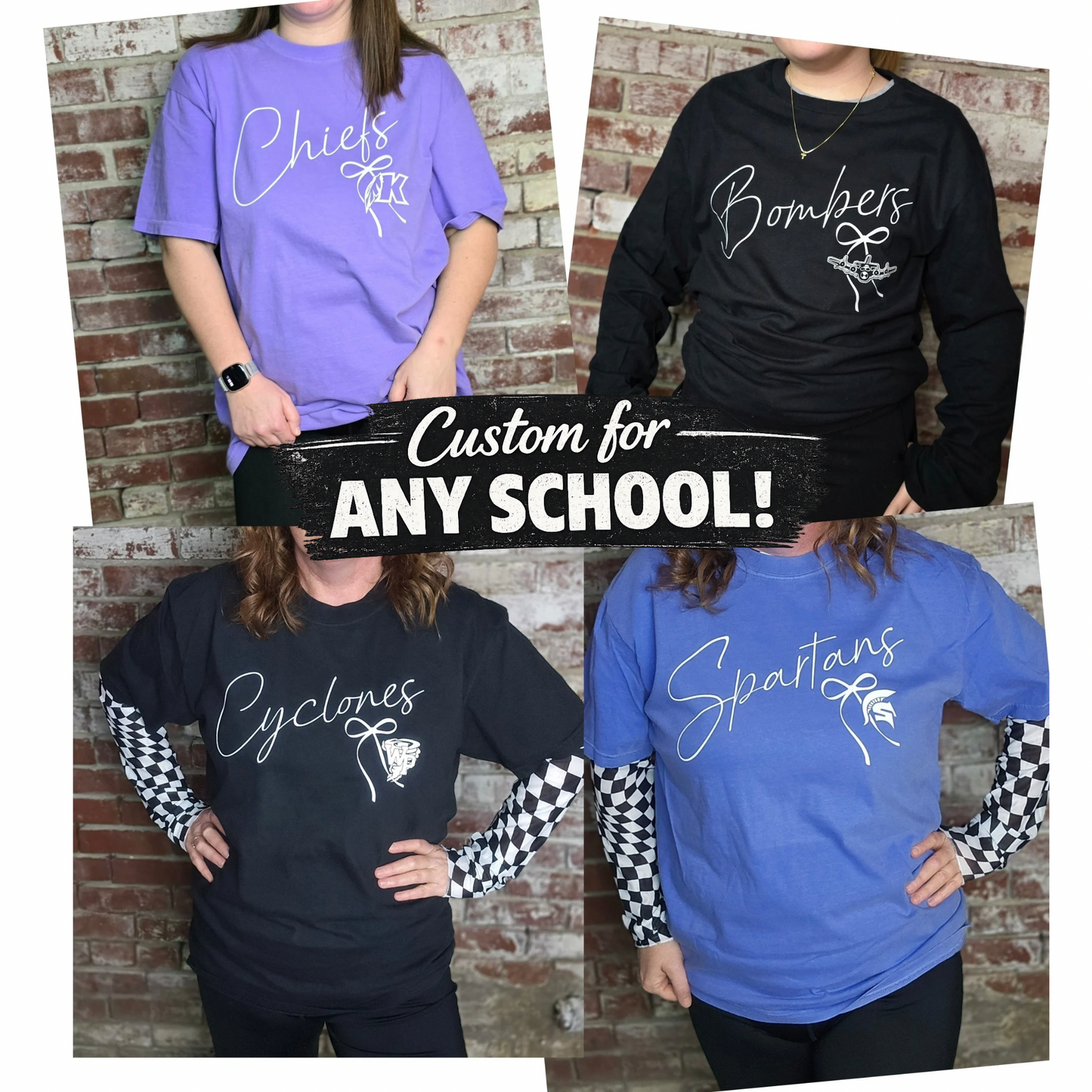 Spirit Bows with logo – Custom