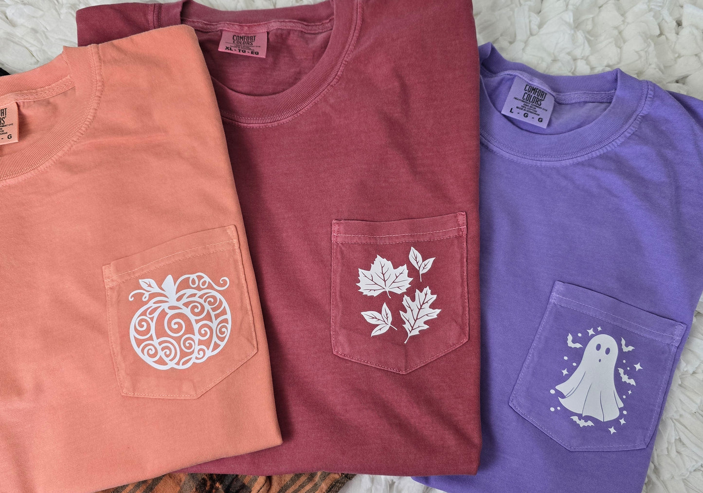Fall pocket tees