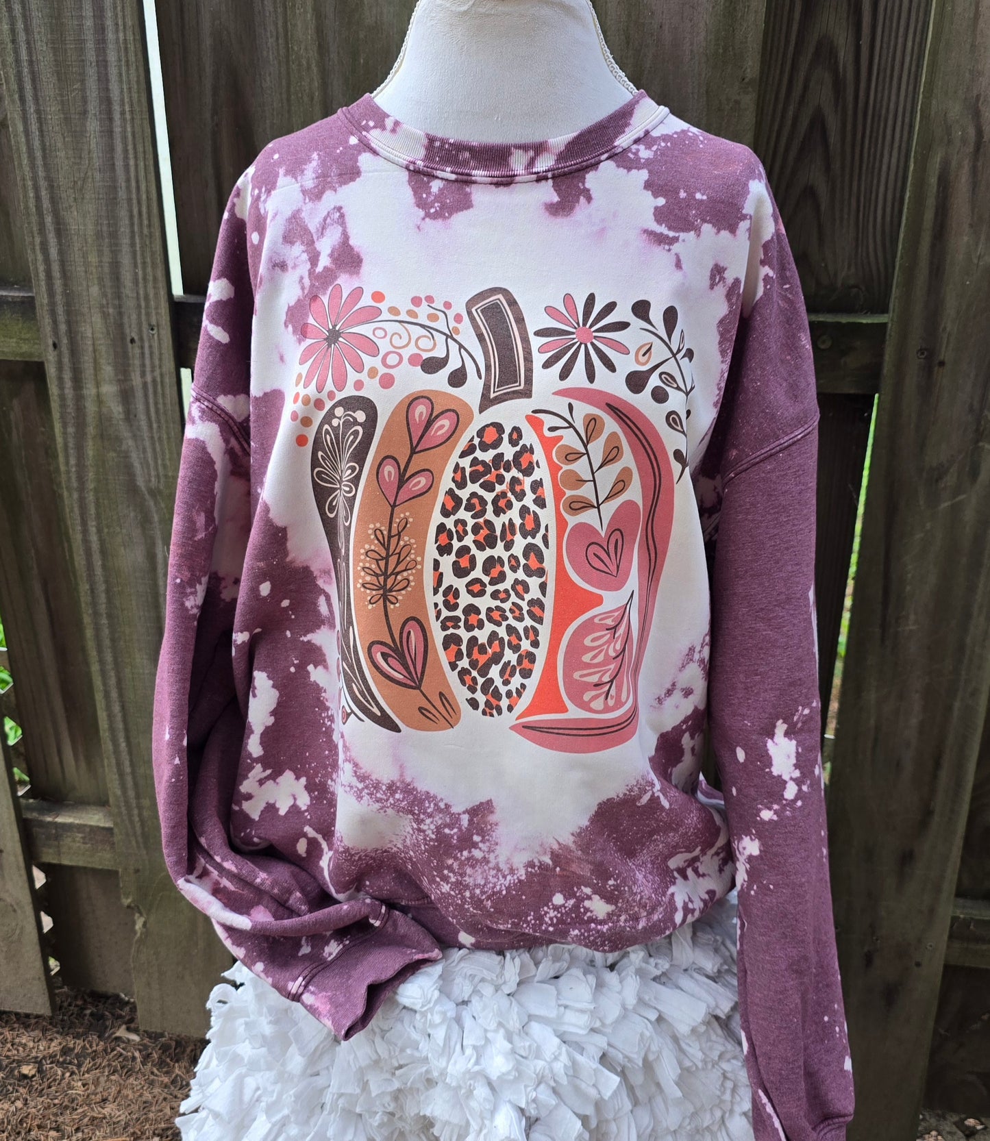 Boho pumpkin