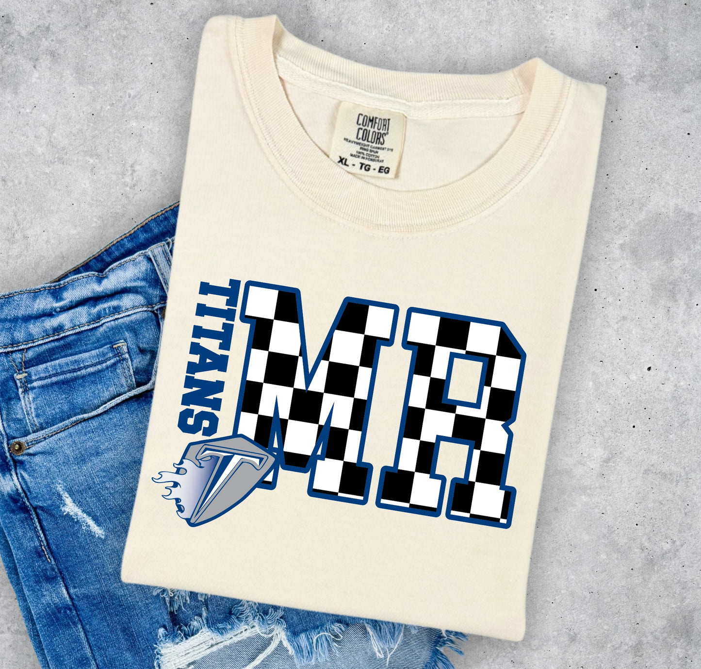 Large Checkered MR Titans