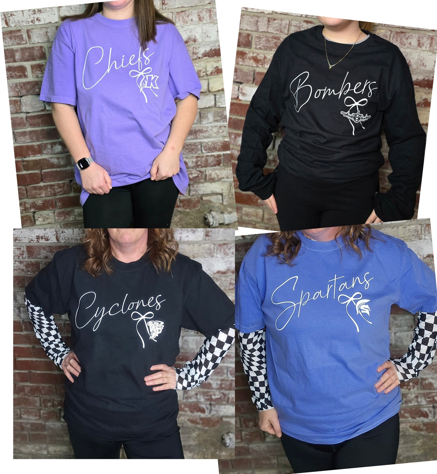 Spirit Bows with logo