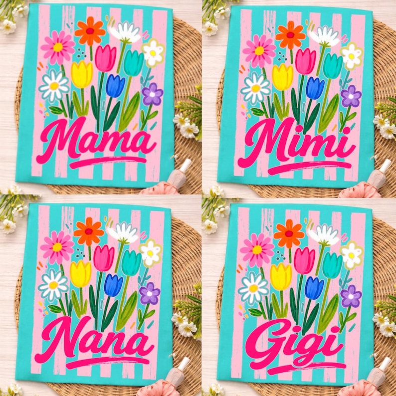 Bright Floral | Personalized |