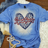 Leopard Heart Spirit Tee -Adult