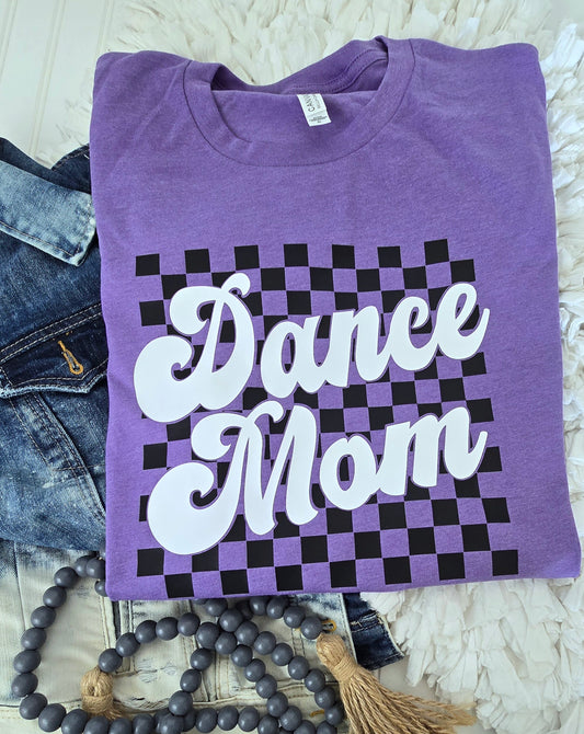 Dance mom checkered