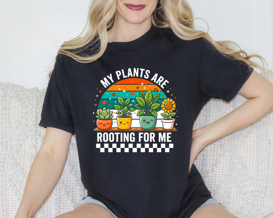 My plants are rooting for me