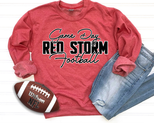 Red Storm Game day football