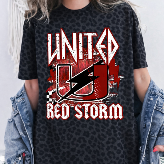 Red Storm Rocker Tee Leopard