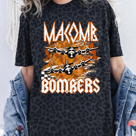 Bombers Rocker Tee Leopard