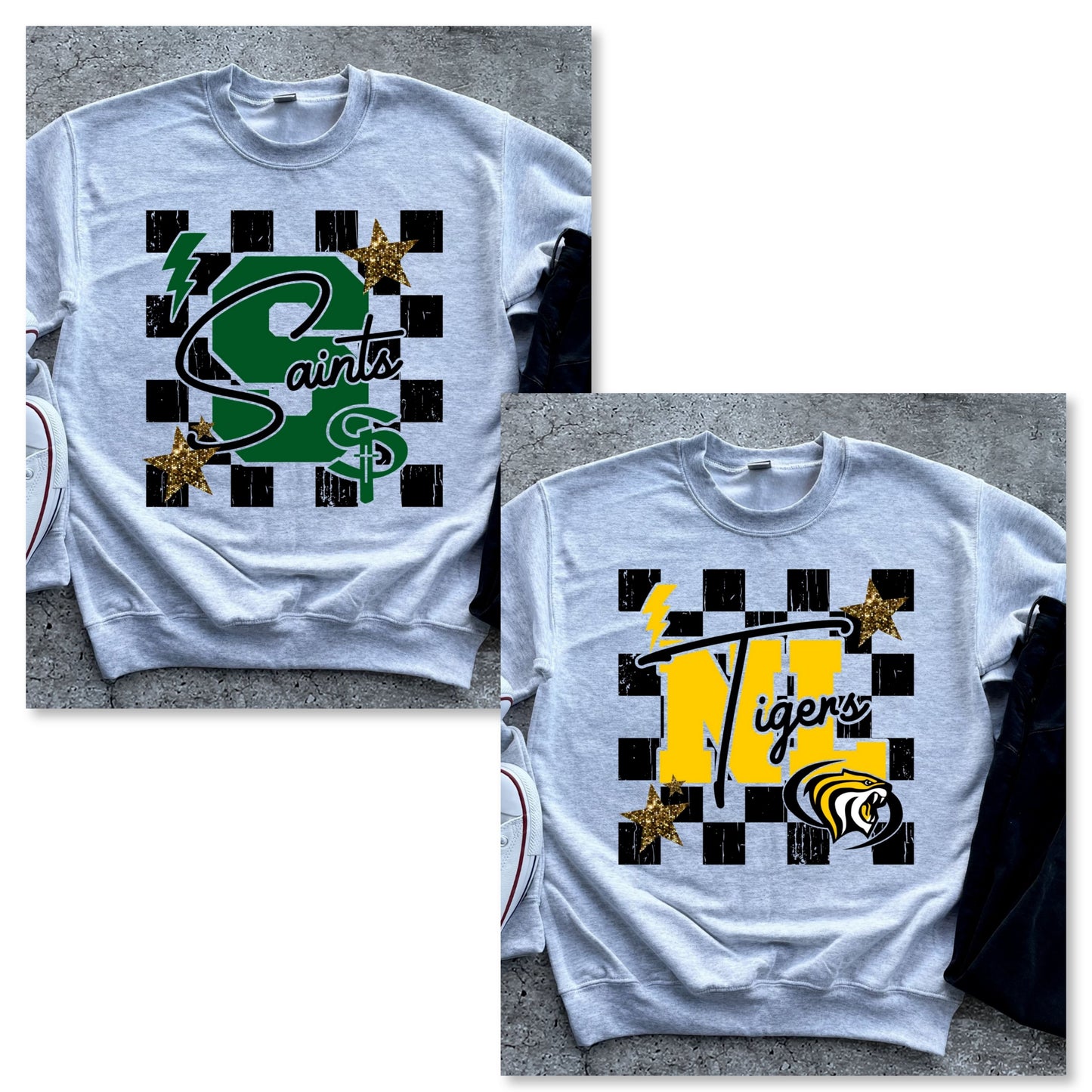 Checkered Star – Custom