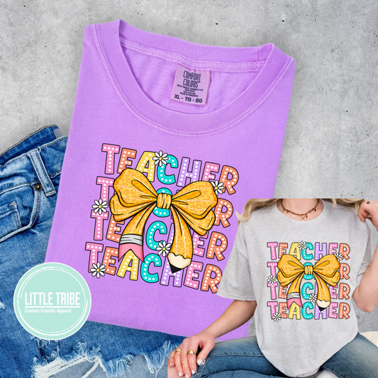 Teacher Stacked