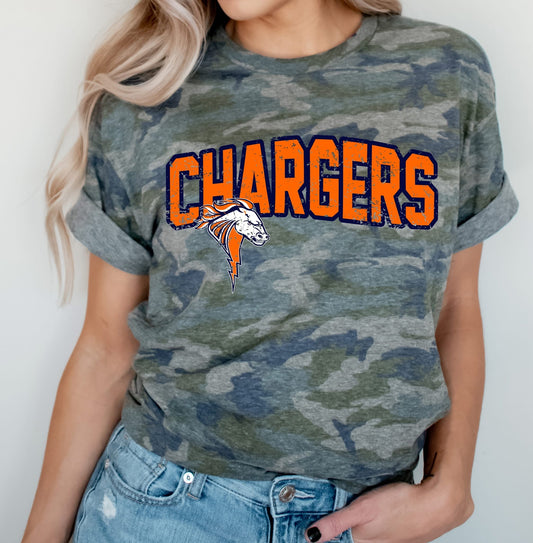 Illini West Chargers Camo