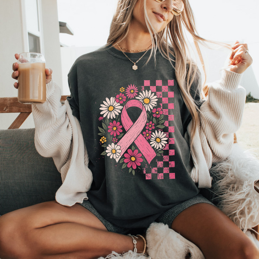 Breast Cancer Awareness Checkered