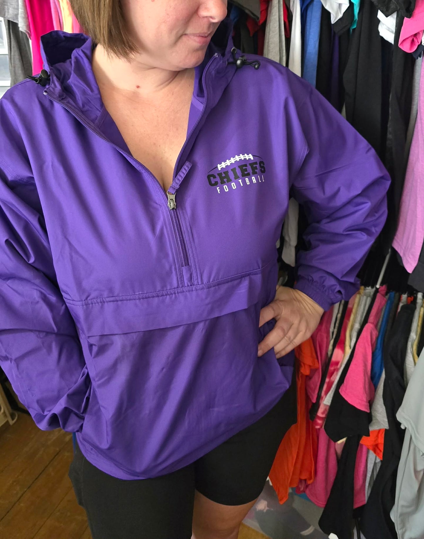 Keokuk Chiefs Football Champion Anorak Jacket