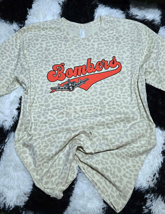 Bombers Natural Leopard