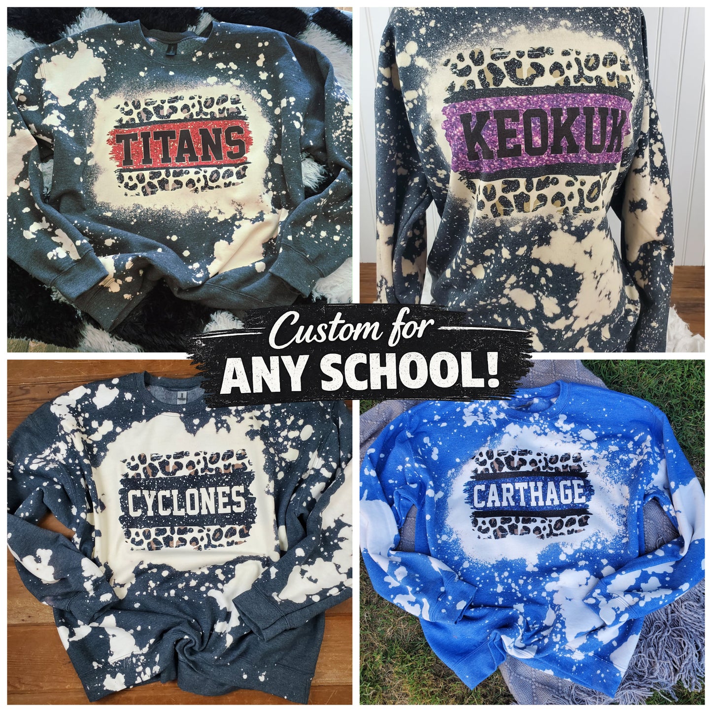 Glitter Leopard - Custom