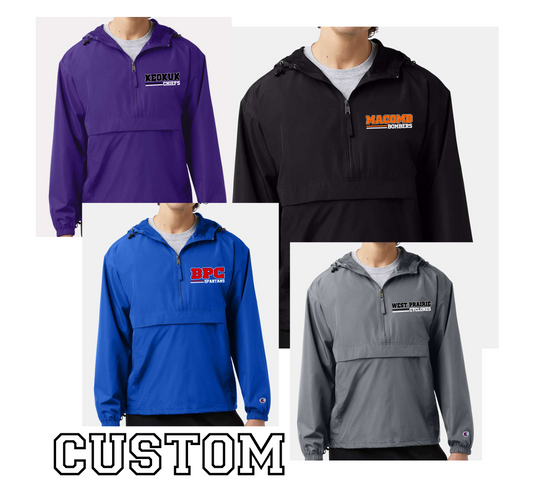 Custom SCHOOL Champion Anorak Jacket