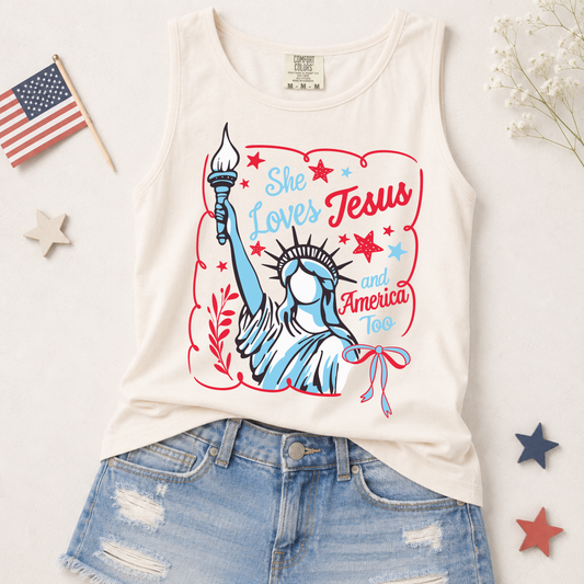 She Loves Jesus and America too