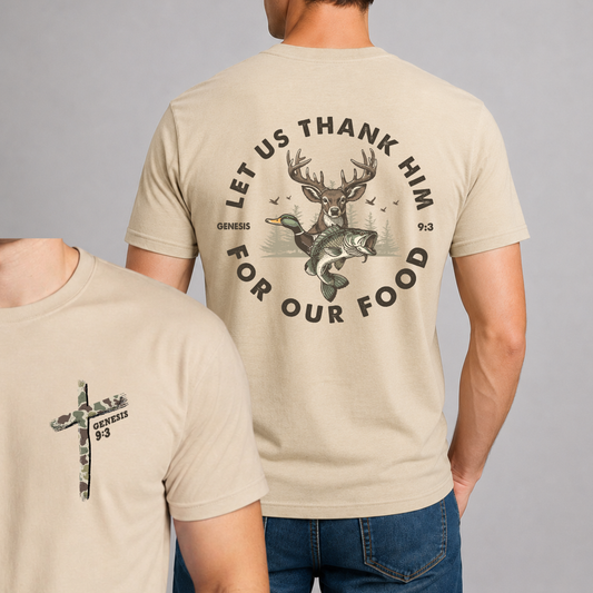 Let Us Thank Him For Our Food