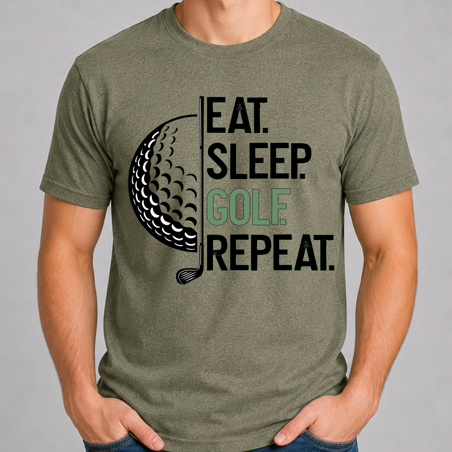 Eat Sleep Golf Repeat