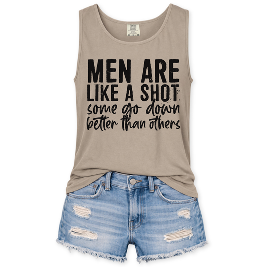 Men are like a shot