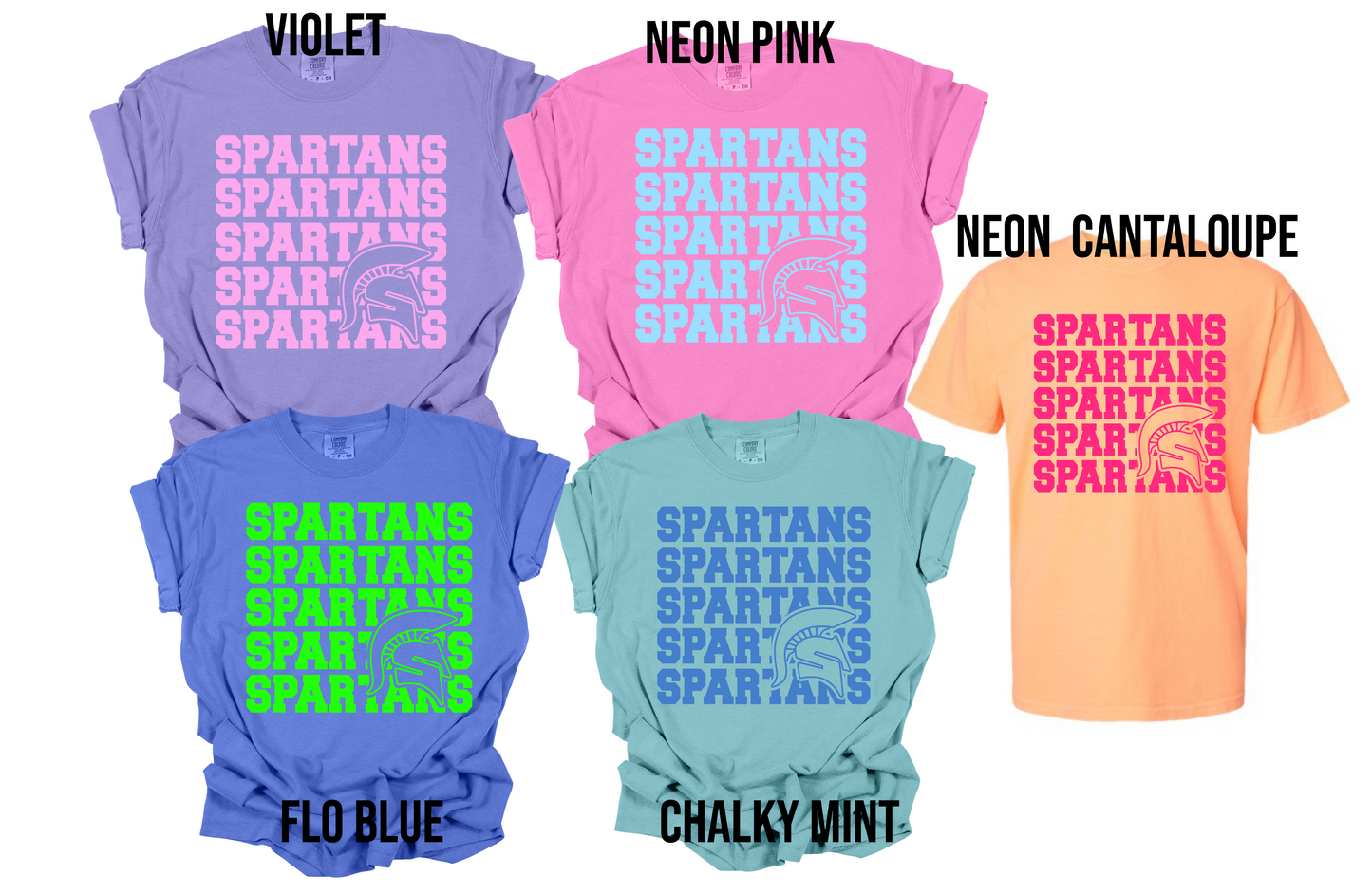 Spartans - Spirit CC fun shirt