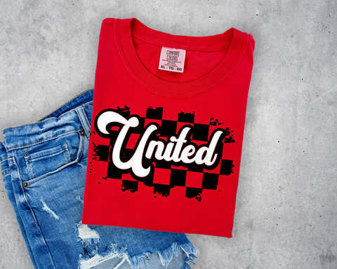 United spirit checkered