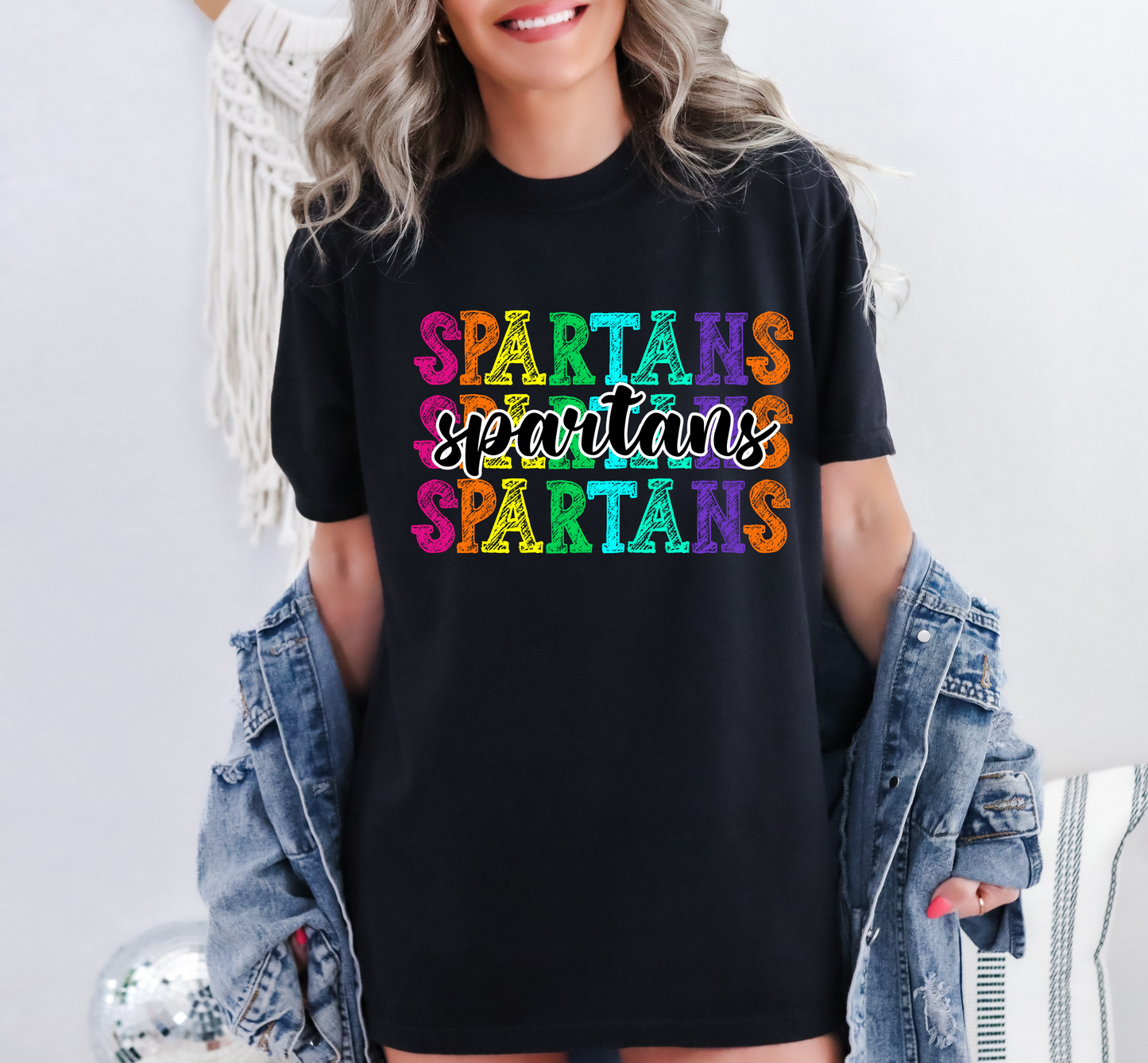 Spartans bright color sketch