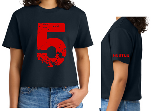 Hustle distressed number