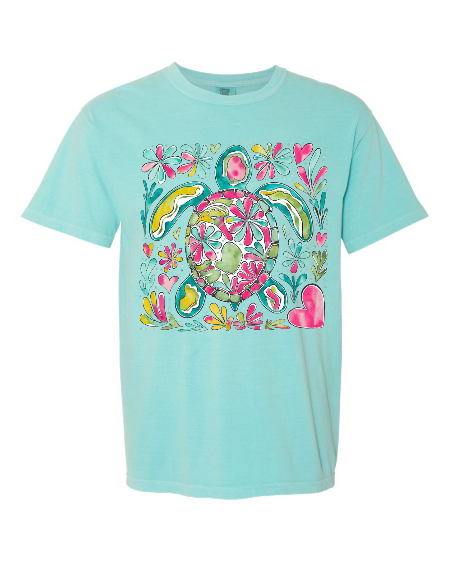 Floral turtle