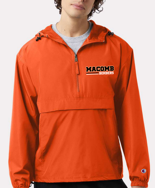 Macomb Bombers  Champion Anorak Jacket