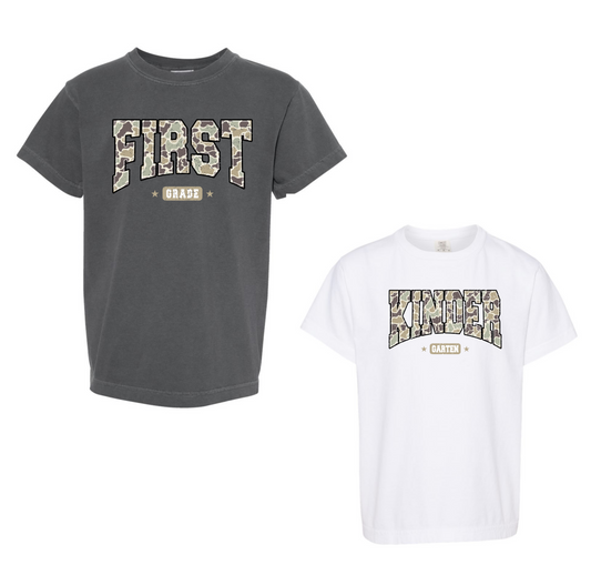 Back to school camo