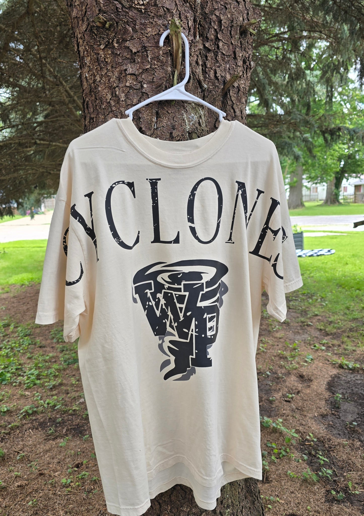 Cyclone Oversized Distressed