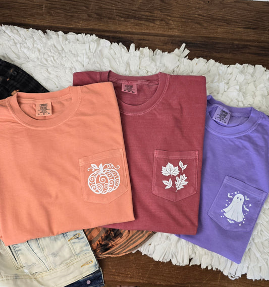 Fall pocket tees