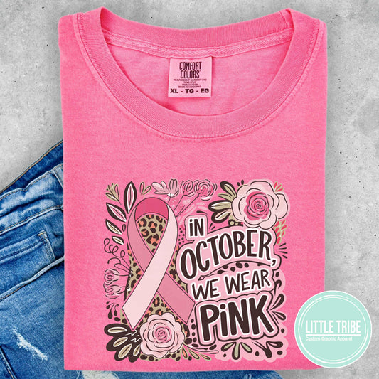 In october we wear pink
