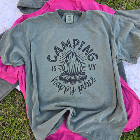 Camping is my happy place