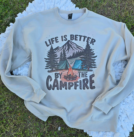 Life is better by the camp fire