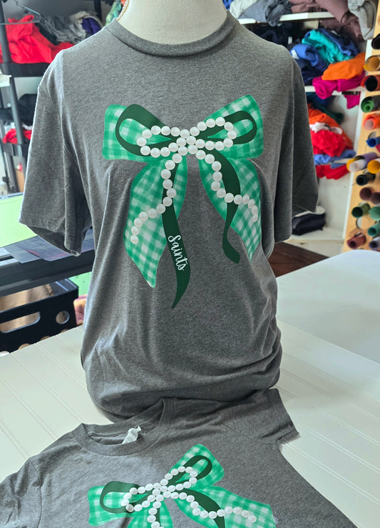 Bow & Pearls Saints