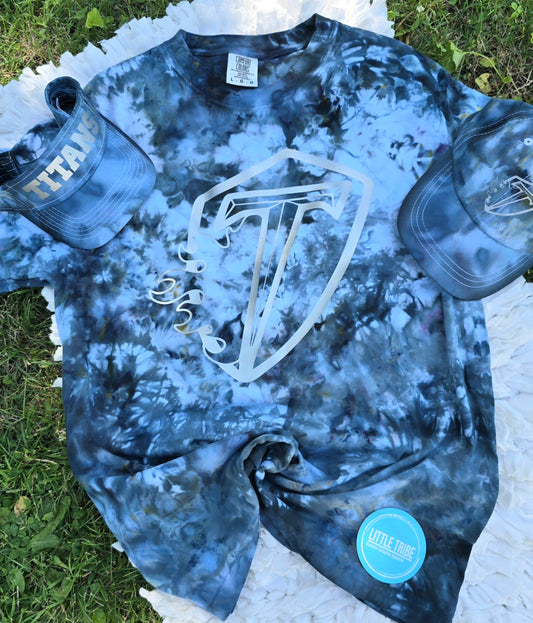 Ice dyed Titans tshirt