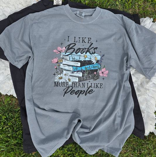 I like books more than people