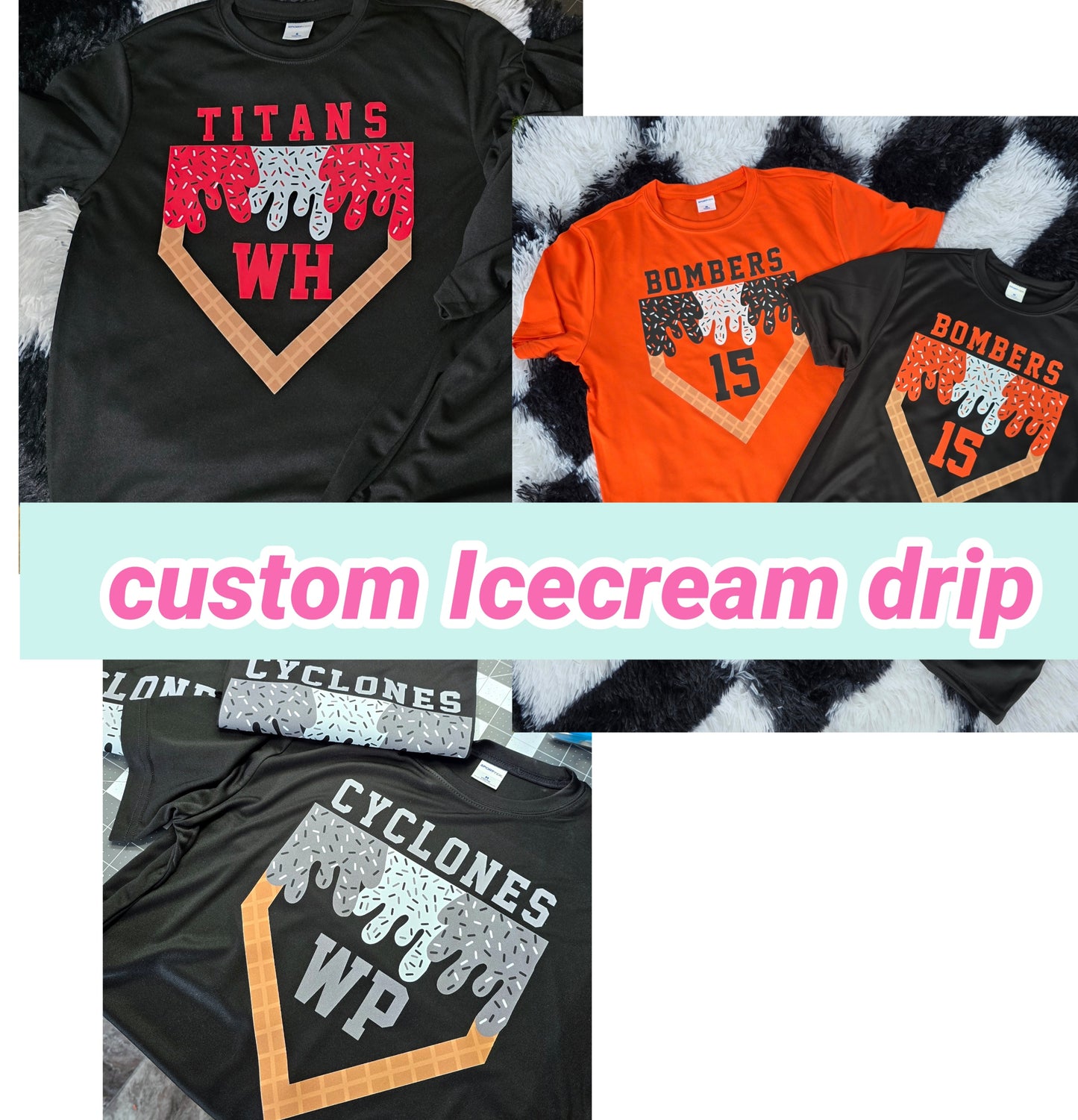 Custom Icecream drip