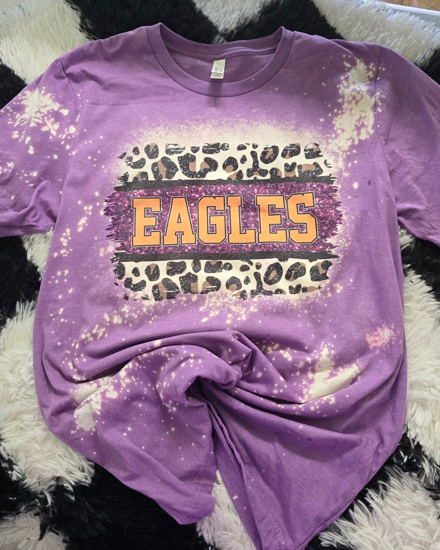 Eagles Glitter Leopard