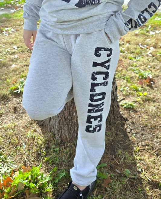 Distressed sweatpants - ENTER YOUR TEAM