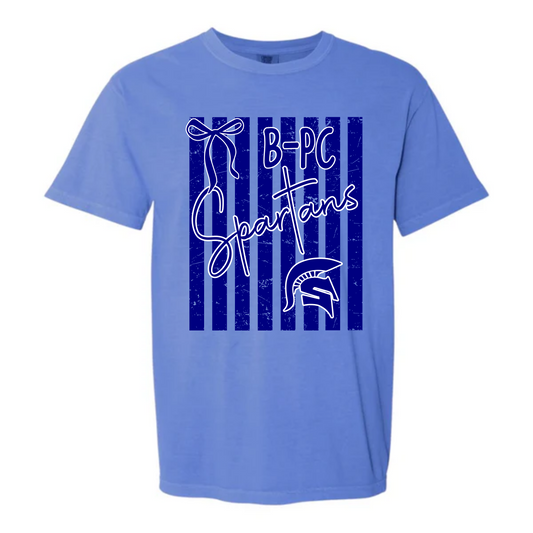 Spartans Striped tone on tone