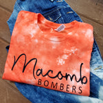 Macomb bomber tie dyed