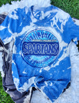 Spartans tie dye