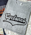 Cyclone glitter retro