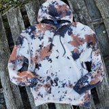 Cowhide hoodie